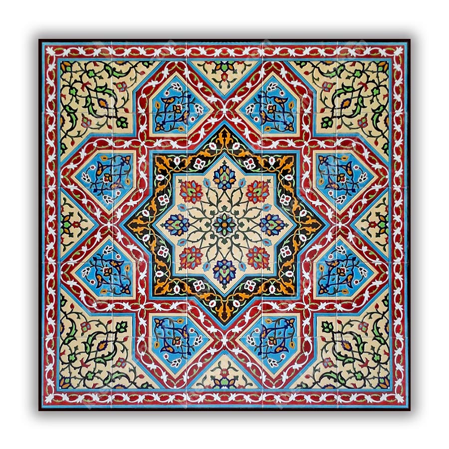 طرح خام کاشی سنتی [اصیل ترین طرح ها + عکس]